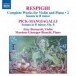 Respighi & Pick-Mangiagalli: Works for Violin & Piano - CD