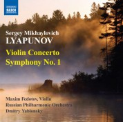 Dmitry Yablonsky: Lyapunov: Violin Concerto - Symphony No. 1 - CD