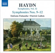 Patrick Gallois: Haydn: Symphonies, Vol. 32 (Nos. 9, 10, 11, 12) - CD