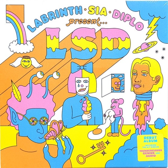 Labrinth, Sia, Diplo: Labrinth, Sia & Diplo Present Lsd - Plak Foto #1