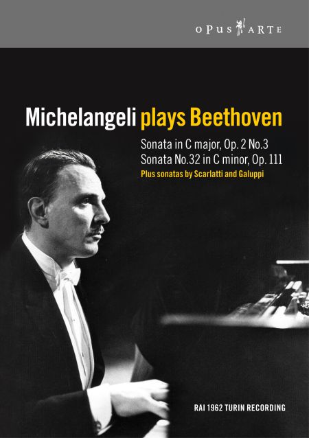 Michelangeli plays Beethoven - DVD