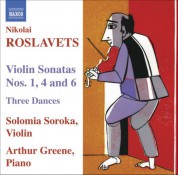 Roslavets: Violin Sonatas Nos. 1, 4 and 6 / 3 Dances - CD