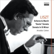 Arnaldo Cohen: Scherzo & March, ‘Dante' Sonata, Sonata in B Minor - CD