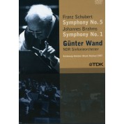 Günter Wand, NDR-Sinfonieorchester: Schubert, Brahms: Symphony No. 5, No. 1 - DVD