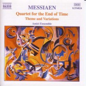Amici Ensemble: Messiaen: Quartet for the End of Time / Theme and Variations - CD