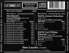 Dan Laurin: Telemann; J.S. Bach; C.P.E. Bach for recorder solo - CD Foto #2