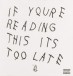 Drake: If You're Reading This It's Too Late - CD