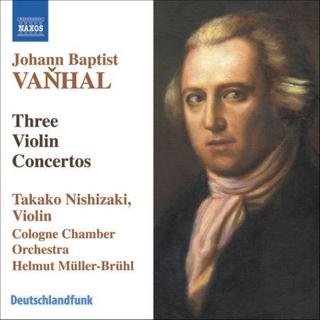 Takako Nishizaki: Vanhal: Violin Concertos in G Major, B-Flat Major, and G Major - CD