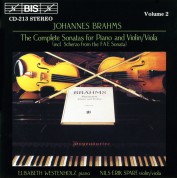 Elisabeth Westenholz, Nils-Erik Sparf: Brahms:  Viola Sonatas - CD