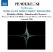 Penderecki: Te Deum - Hymne an den Heiligen Daniel - Polymorphia - CD