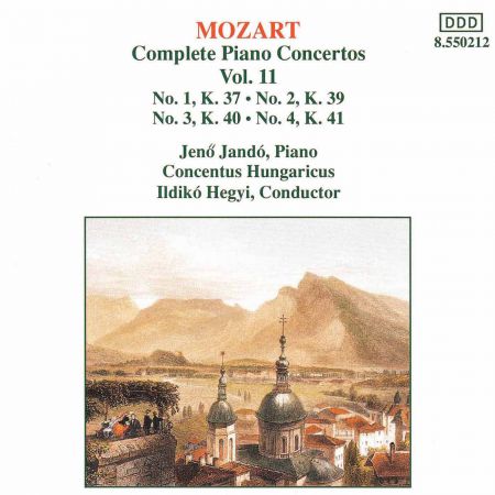 Mozart: Piano Concertos Nos. 1, 2, 3 and 4 - CD