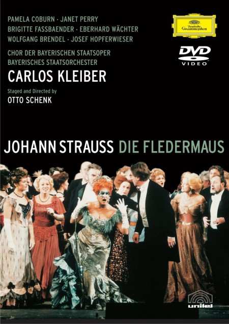 Bayerisches Staatsorchester, Brigitte Fassbaender, Carlos Kleiber, Chor und Ballett der Bayerischen Staatsoper, Eberhard Wächter, Janet Perry, Pamela Coburn: Strauss, J.: Die Fledermaus - DVD