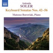 Mateusz Borowiak: Soler: Keyboard Sonatas Nos. 42-56 - CD