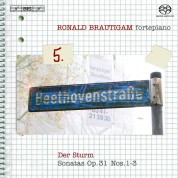 Ronald Brautigam: Beethoven: Complete Works for Solo Piano, Vol. 5 on forte-piano - SACD