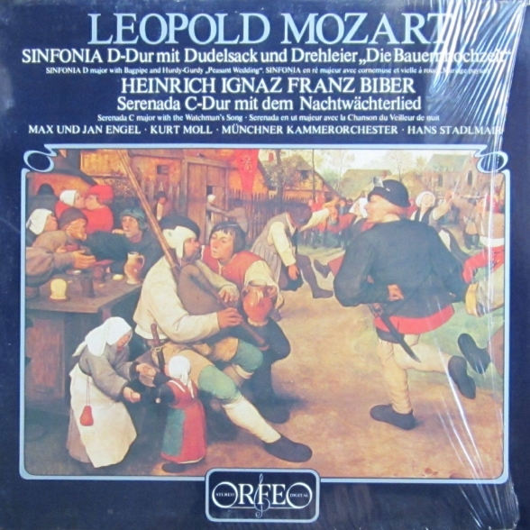 Kurt Moll, Münchener Kammerorchester, Hans Stadlmair - Leopold Mozart: Sinfonia D-dur mit Dudelsack & Drehleier/ Biber: Serenade