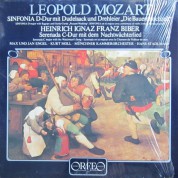 Kurt Moll, Münchener Kammerorchester, Hans Stadlmair: Leopold Mozart: Sinfonia D-dur mit Dudelsack & Drehleier/ Biber: Serenade - Plak