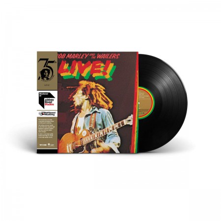 Bob Marley & The Wailers: Live!  (Half Speed Mastering) - Plak