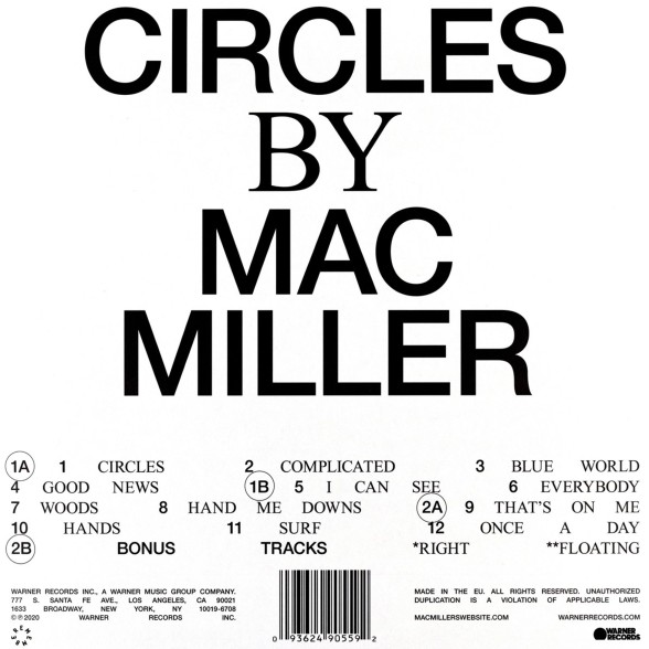 Mac Miller: Circles (Clear Vinyl) - Plak Foto #2