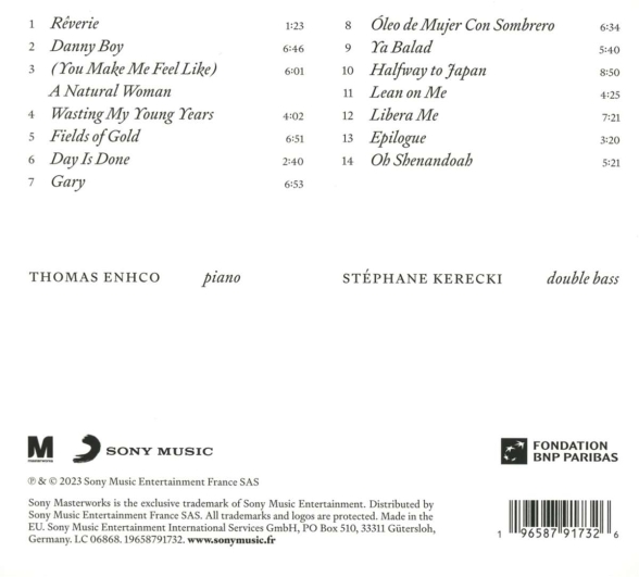 Thomas Enhco, Stephane Kerecki: A Modern Songbook - CD Foto #2