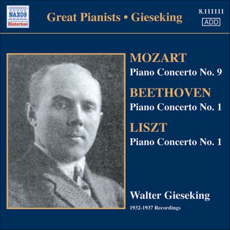 Walter Gieseking: Gieseking - Concerto Recordings, Vol. 2 - CD