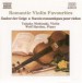 Romantic Violin Favourites - CD