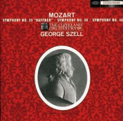 George Szell, The Cleveland Orchestra: Mozart: Symphony No. 35,39,40 - CD