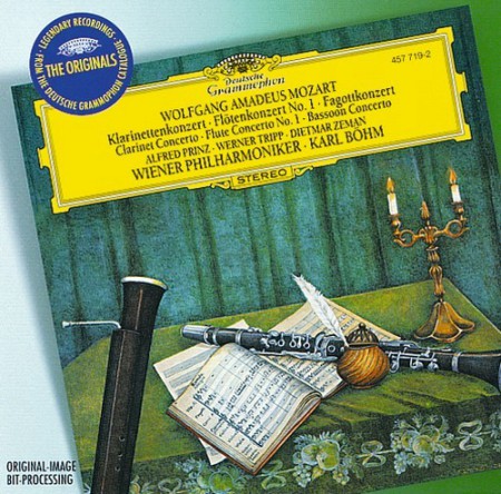 Alfred Prinz, Dietmar Zeman, Werner Tripp, Wiener Philharmoniker, Karl Böhm: Mozart: Bläserkonzerte - CD