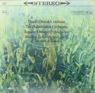 David Oistrakh, The Philadelphia Orchestra, Eugene Ormandy: Sibelius: Violin Concerto Op. 47 - Plak