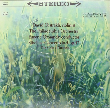 David Oistrakh, The Philadelphia Orchestra, Eugene Ormandy: Sibelius: Violin Concerto Op. 47 - Plak