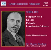 London Philharmonic Orchestra: Sibelius: Symphony No. 4 / En Saga (Beecham) (1935-1939) - CD