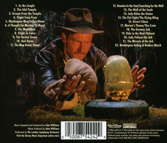John Williams: Indiana Jones: Raiders Of The Lost Ark - CD Foto #2