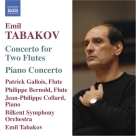 Emil Tabakov: Tabakov: Concerto for 2 Flutes / Piano Concerto - CD Foto #1