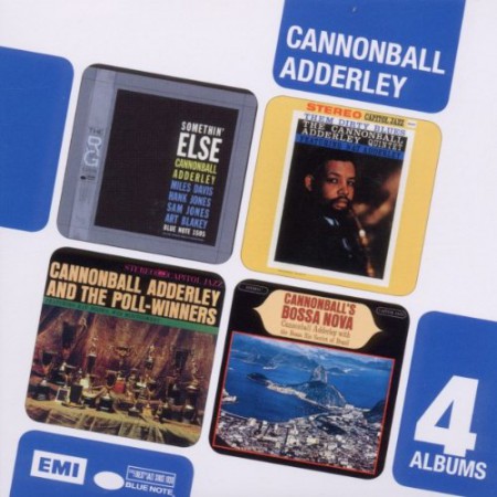 Cannonball Adderley: 4 CD Box Set (Somethin' Else / Them Dirty Blues / And The Poll-Winners / Bossa Nova) - CD