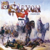 Saxon: Crusader (Limited Edition - White, Black & Blue Splatter Vinyl) - Plak