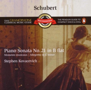 Stephen Kovacevich: Schubert: Piano Sonata No.21 in B Flat - CD