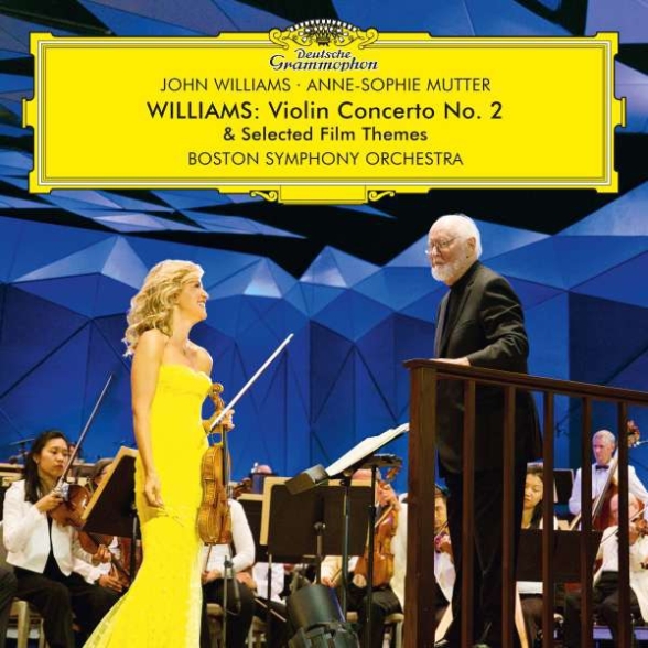 John Williams, Anne-Sophie Mutter, Boston Symphony Orchestra - Williams: Violin Concerto No. 2 & Selected Film Themes (10" )