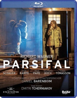 Wolfgang Koch, Rene Pape, Andreas Schager, Tomas Tomasson, Anja Kampe, Matthias Hölle, Staatskapelle Berlin, Daniel Barenboim: Wagner: Parsifal - BluRay