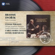 Itzhak Perlman, Chicago Symphony Orchestra, London Philharmonic Orchestra, Carlo Maria Giulini, Daniel Barenboim: Brahms/ Dvorak: Violin Concertos - CD