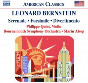 Philippe Quint, Bournemouth Symphony Orchestra, Marin Alsop: Bernstein: Serenade, Facsimile, Divertimento - CD