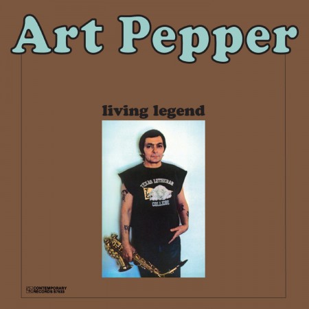 Art Pepper: Living Legend - Plak