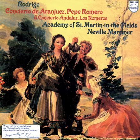 Pepe Romero, Academy of St. Martin in the Fields, Sir Neville Marriner: Rodrigo: Concierto de Aranjuez - Plak