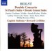Holst: Double Concerto / St Paul's Suite / Brook Green Suite - CD