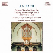Bach, J.S.: Organ Chorales From the Leipzig Manuscript, Vol. 1 - CD