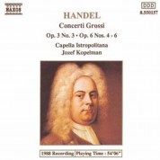 Capella Istropolitana: Handel: Concerti Grossi op.6 No.4-6 - CD