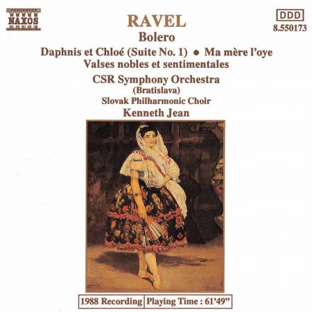 Kenneth Jean: Ravel: Bolero / Daphnis Et Chloe Suite No. 1 / Ma Mere L'Oye - CD