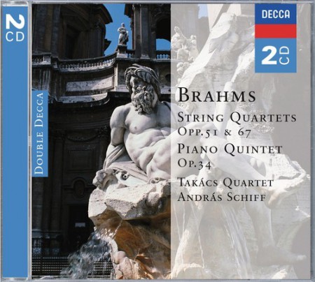 András Schiff, Takács Quartet: Brahms: String Quartets, Opp.51 & 67 - CD