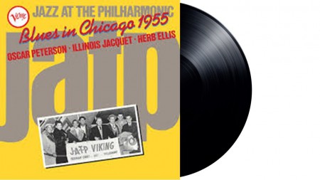 Oscar Peterson, Illinois Jacquet, Herb Ellis: Blues In Chicago 1955: Jazz At The Philharmonic - Plak