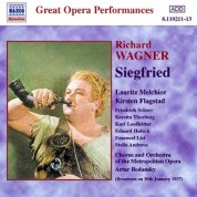 Wagner, R.: Siegfried (Metropolitan Opera) (1937) - CD