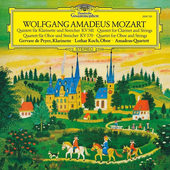 Amadeus Quartet, Lothar Koch, Gervase de Peyer - Mozart: Clarinet Quintet, Oboe Quartet