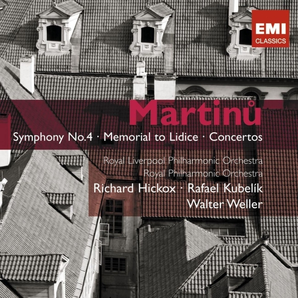 Martinu: Symphony No.4, Memorial to Licide, Concertos - CD Foto #1